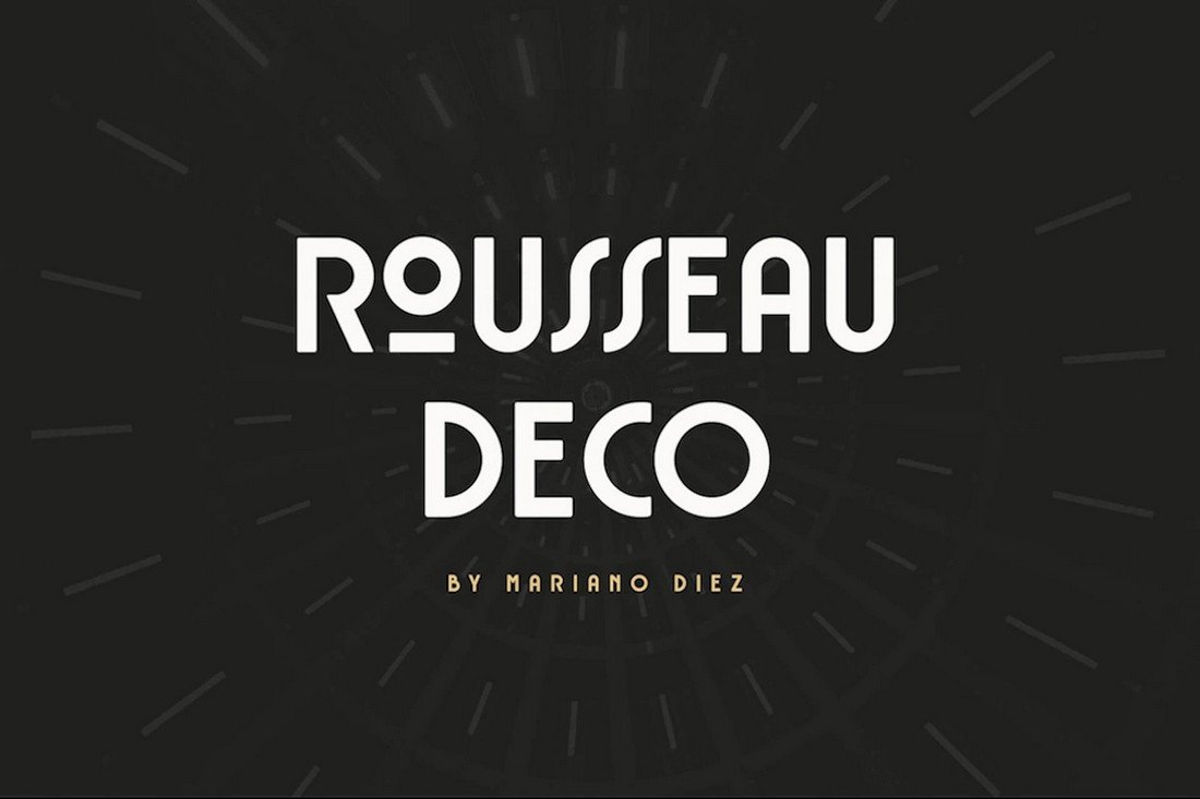 Rousseau Deco - Free Display Font