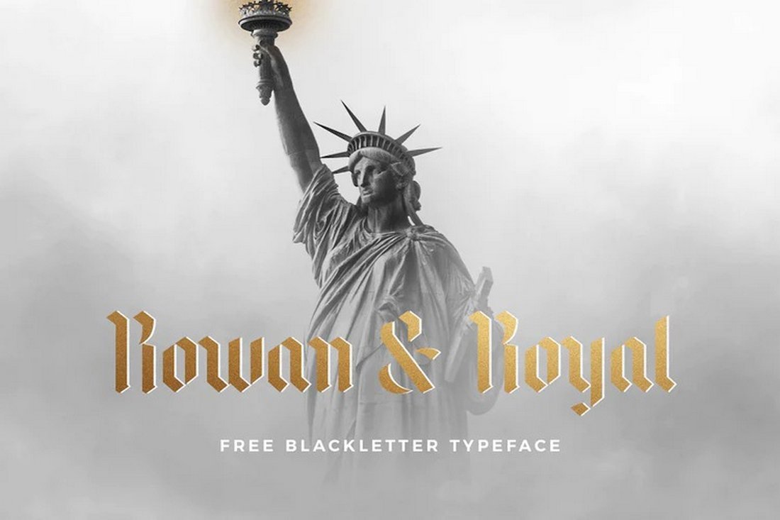 Rowan & Royal - Free Blackletter Font