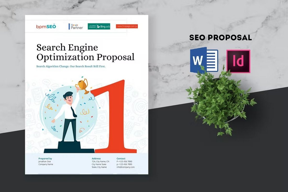 SEO Proposal Templates for MS Word