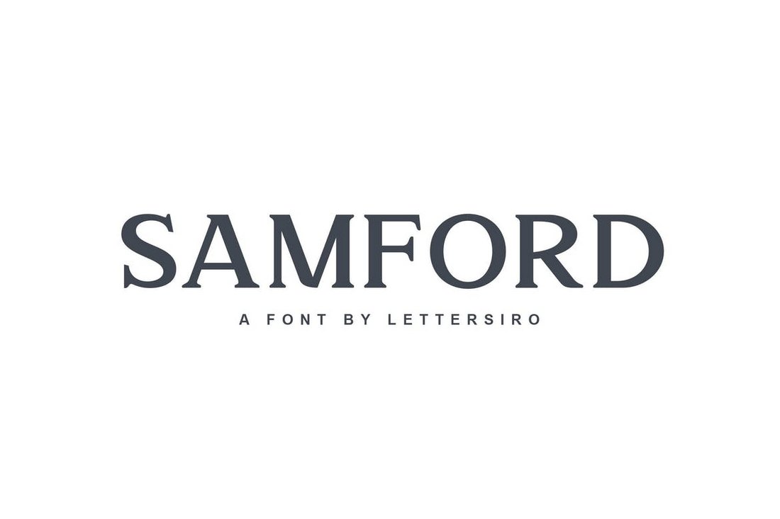 Samford - Modern Serif Font