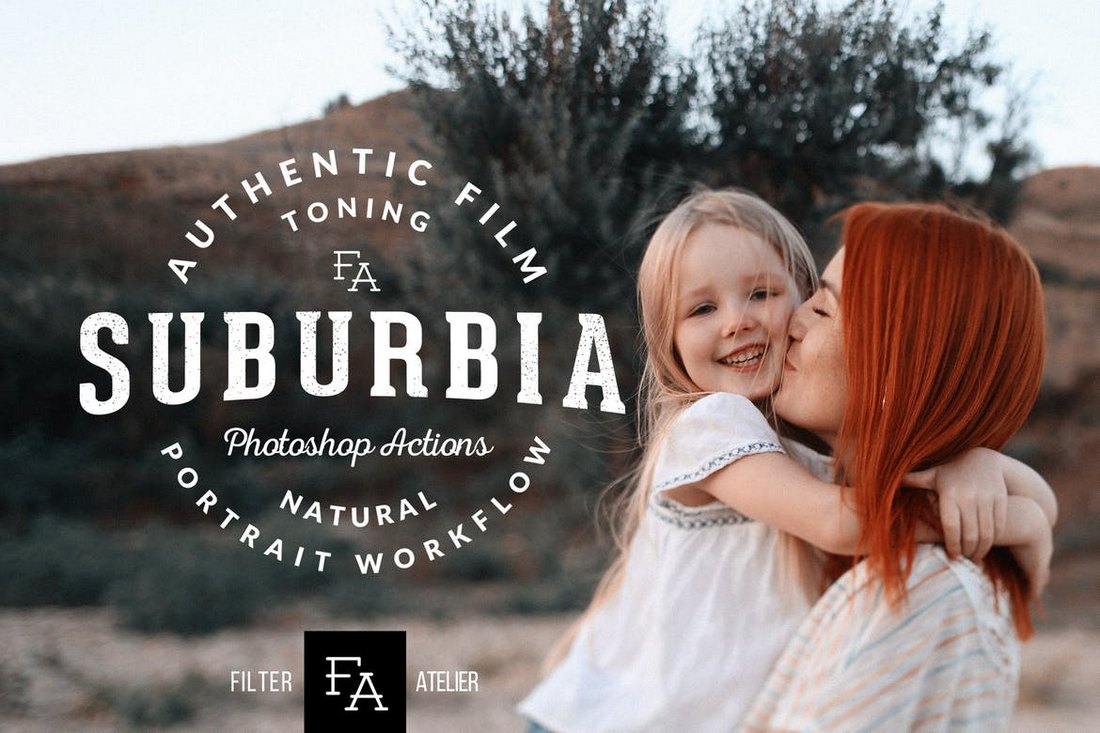 Suburbia - Instagram Filters For Photoshop