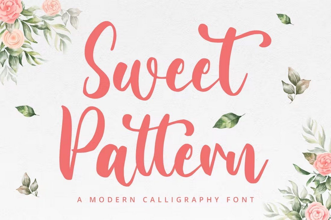 Sweet Pattern - Modern Curvy Font