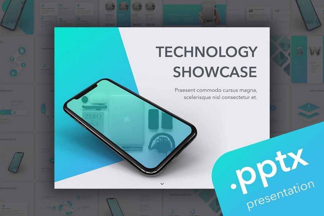 Technology Showcase PowerPoint Template