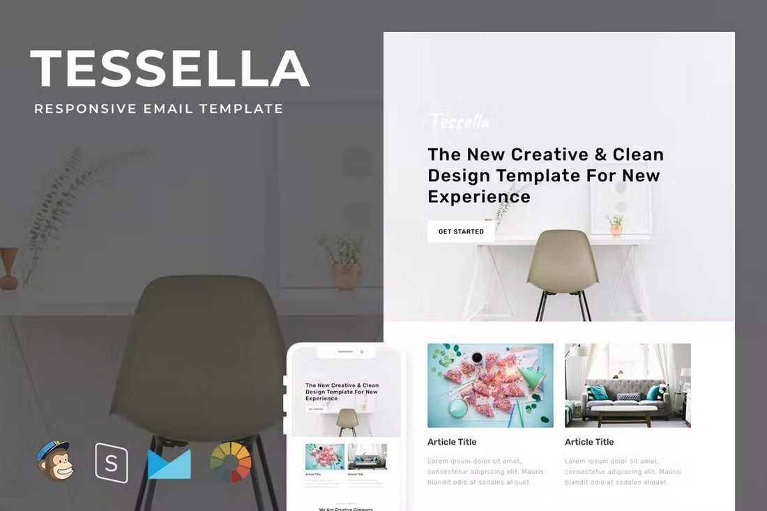 Tessella - Clean Professional Email Template for Business