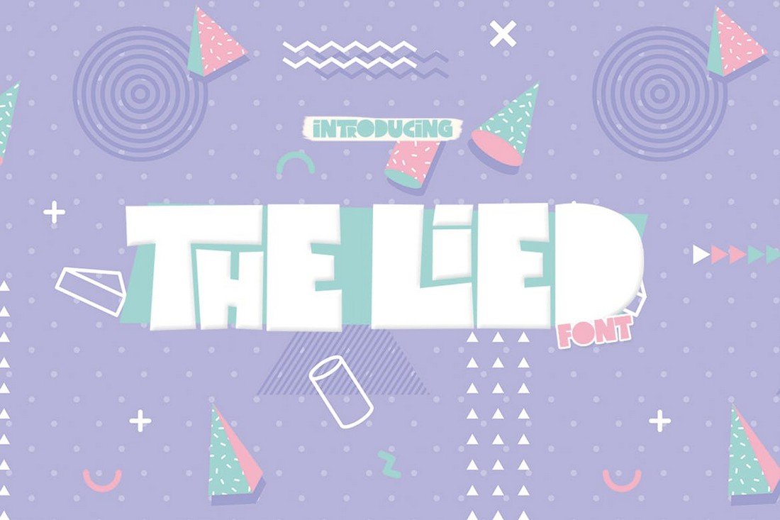 The Lied - Quirky Thick Font