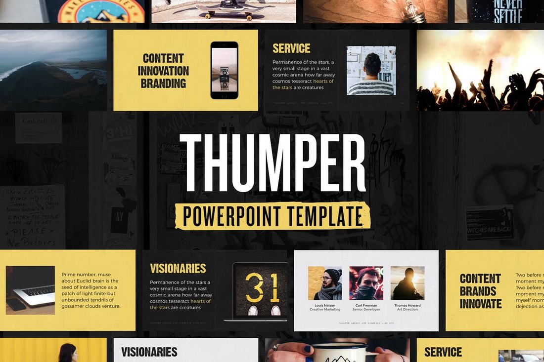 Thumper - Technology PowerPoint Template