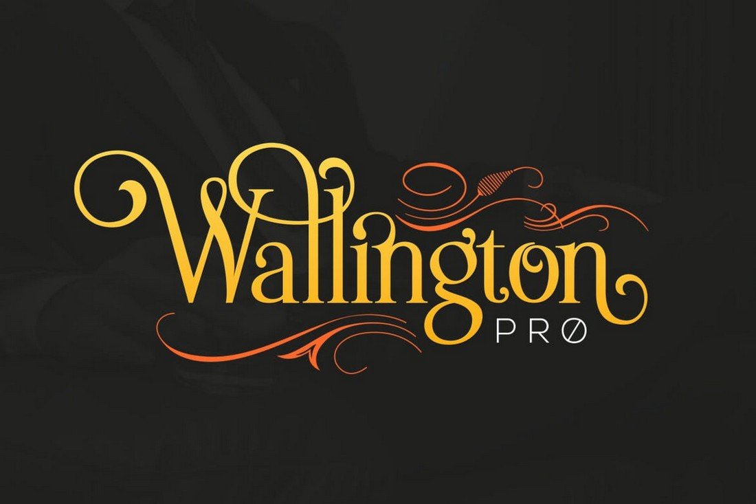 Wallington Pro - Elegant Art Nouveau Font