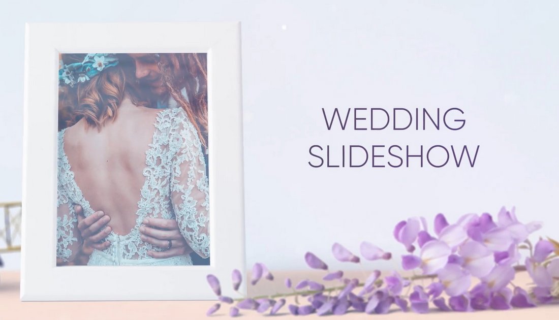 Wedding Photo Slideshow Template for Premiere Pro