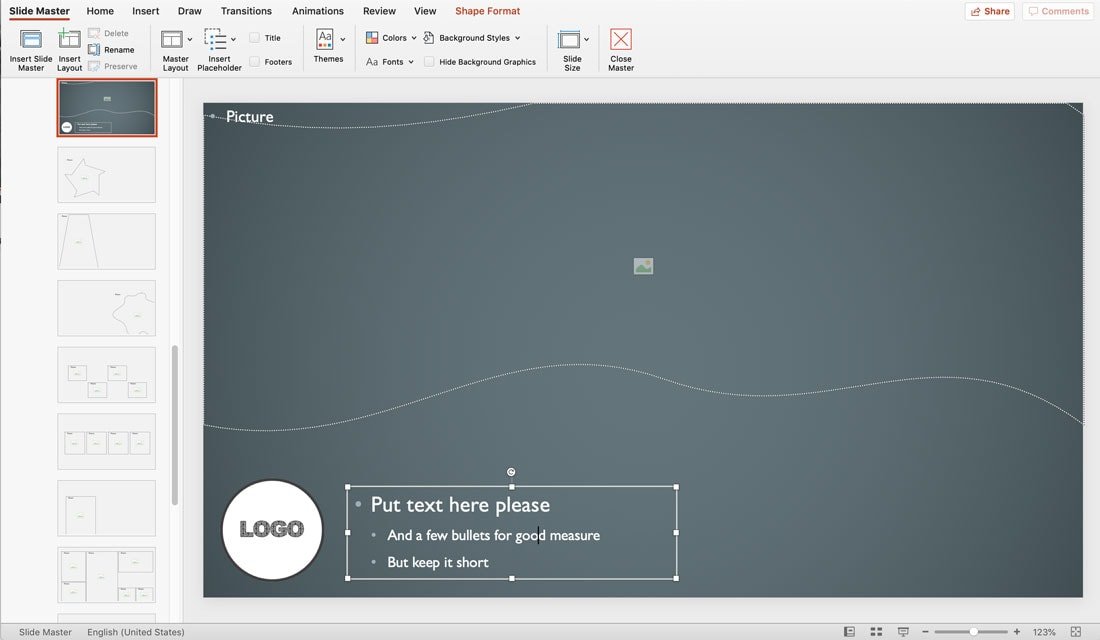 how to edit powerpoint template