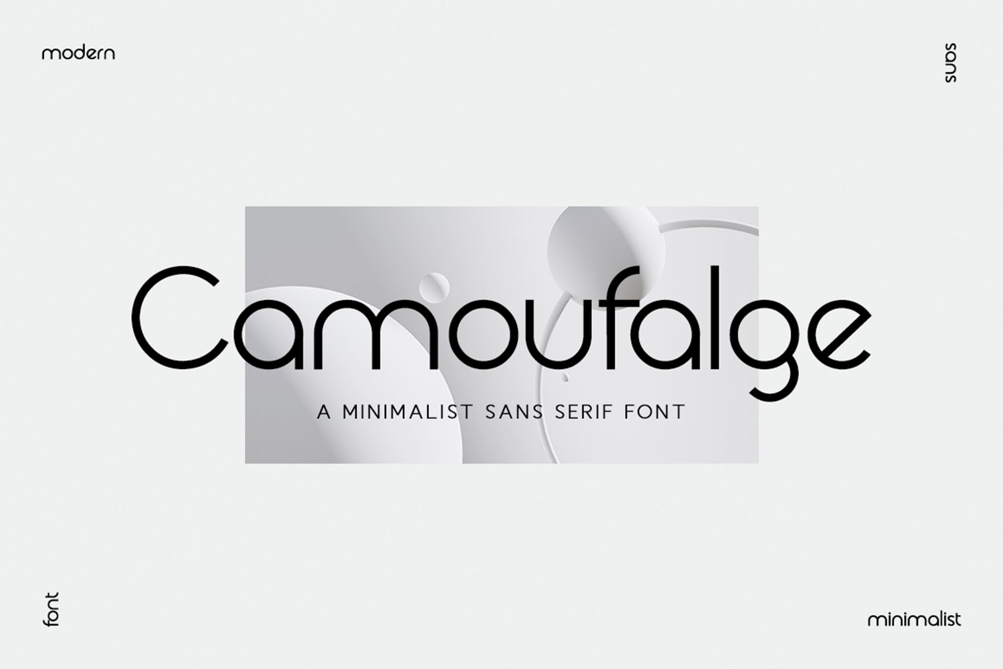 minimal font