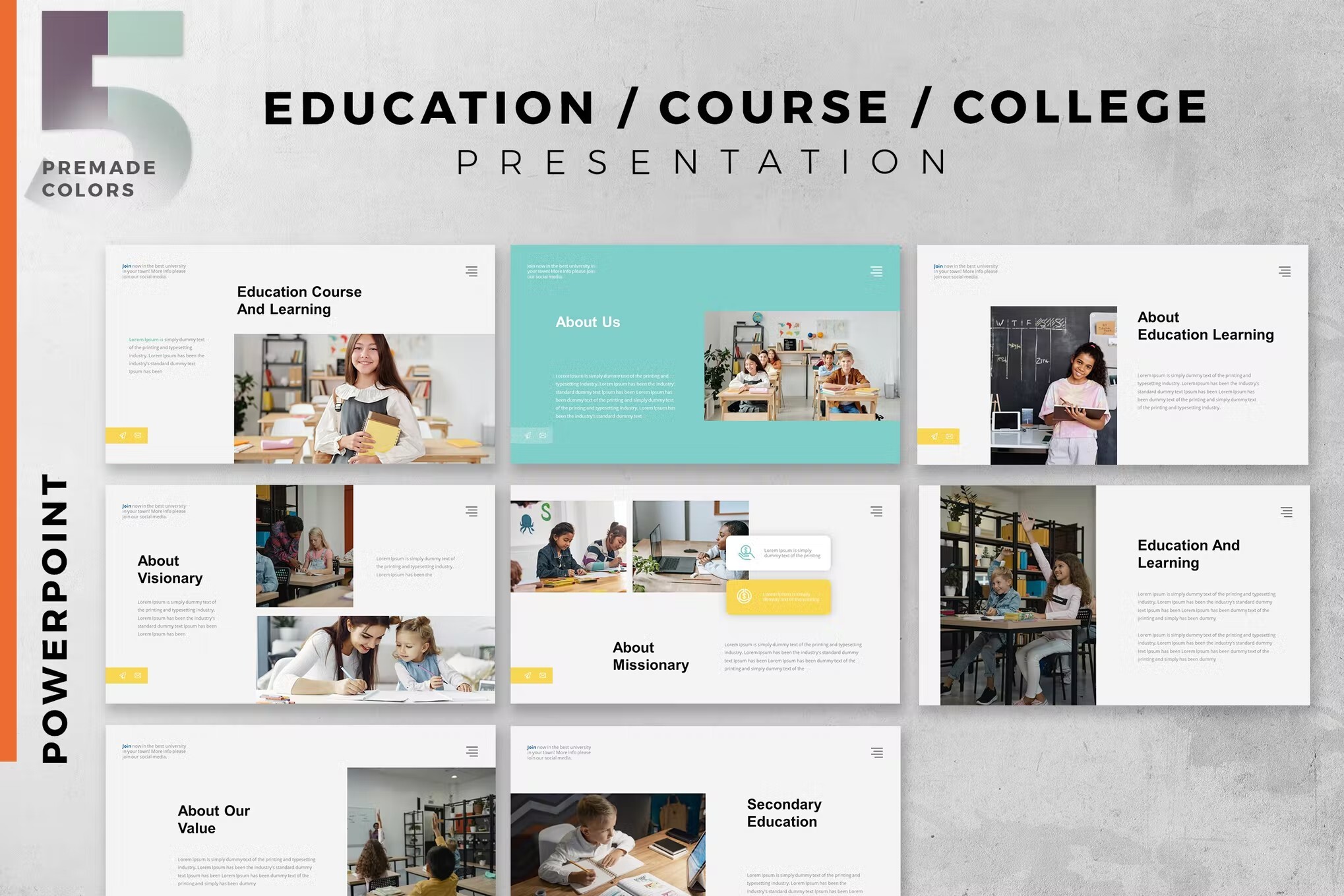 training powerpoint template