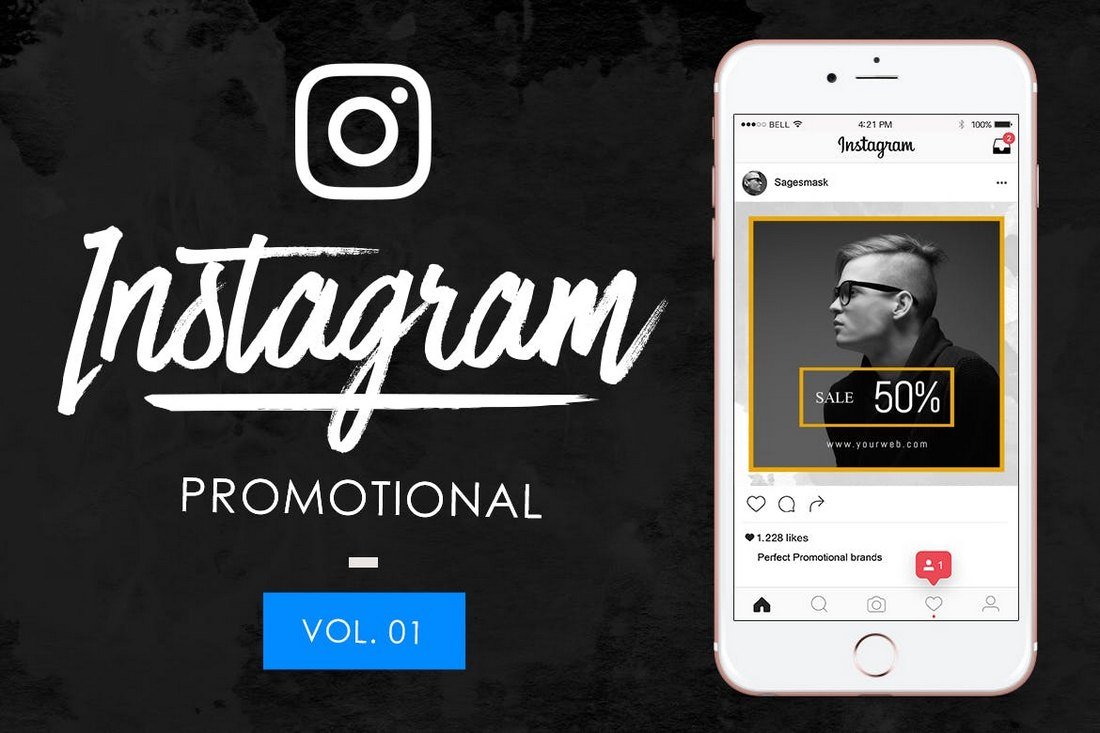 10 Promotional Instagram Post Templates