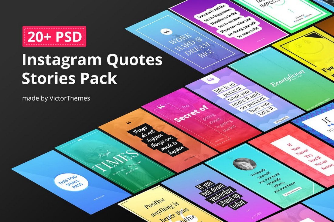 20+ Quotes Instagram Story Templates