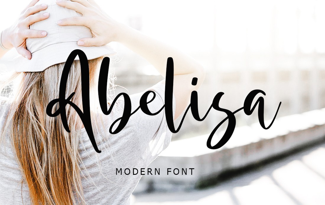 Abelisa - Free Modern Script Font