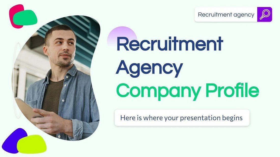 Agency Company Profile Free Google Slides Template
