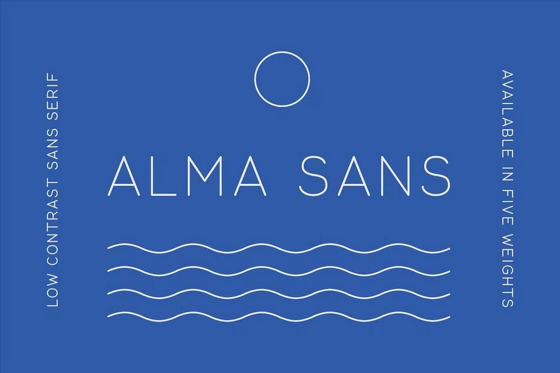 Alma Sans - Clean Sans Serif Fonts