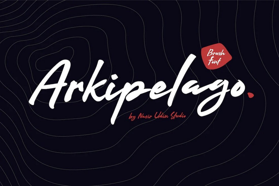 Arkipelago - Free Cute Brush Script Font
