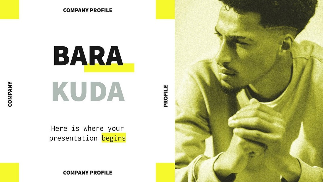 Barakuda - Free Company Profile PowerPoint Template