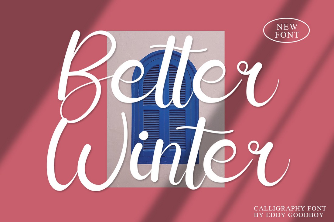 Better Winter - Free Calligraphy Font