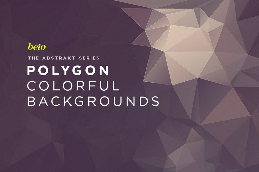 Clean Polygon Abstract Backgrounds