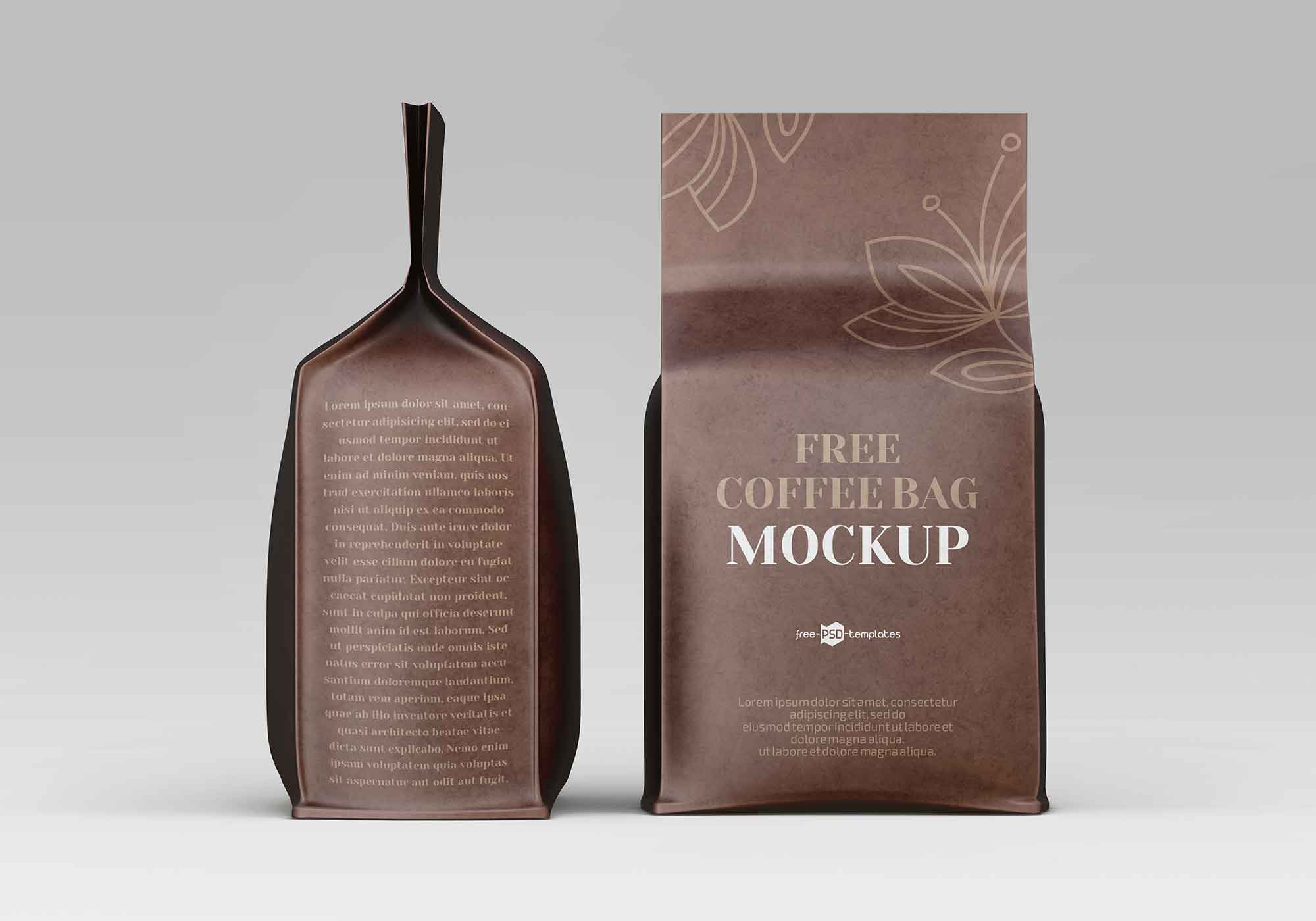 Coffee Bags Mockups