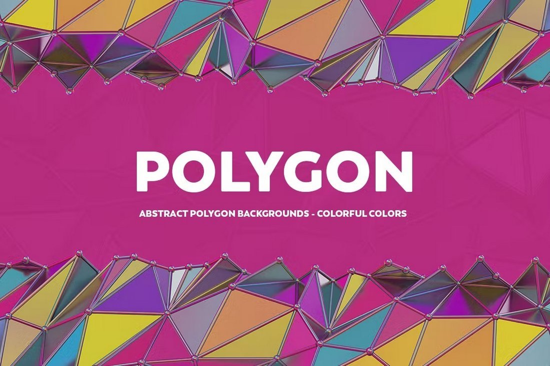 Creative Abstract Polygon Backgrounds