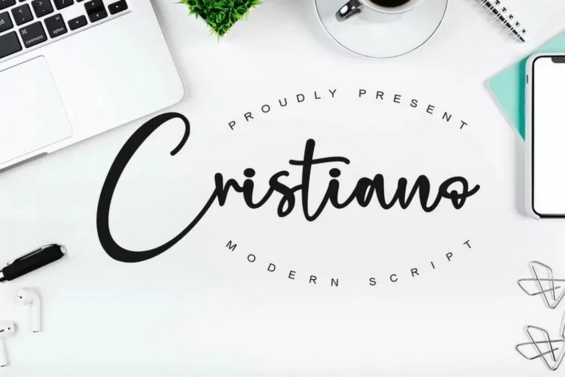 Cristiano - Free Cute Handwriting Font