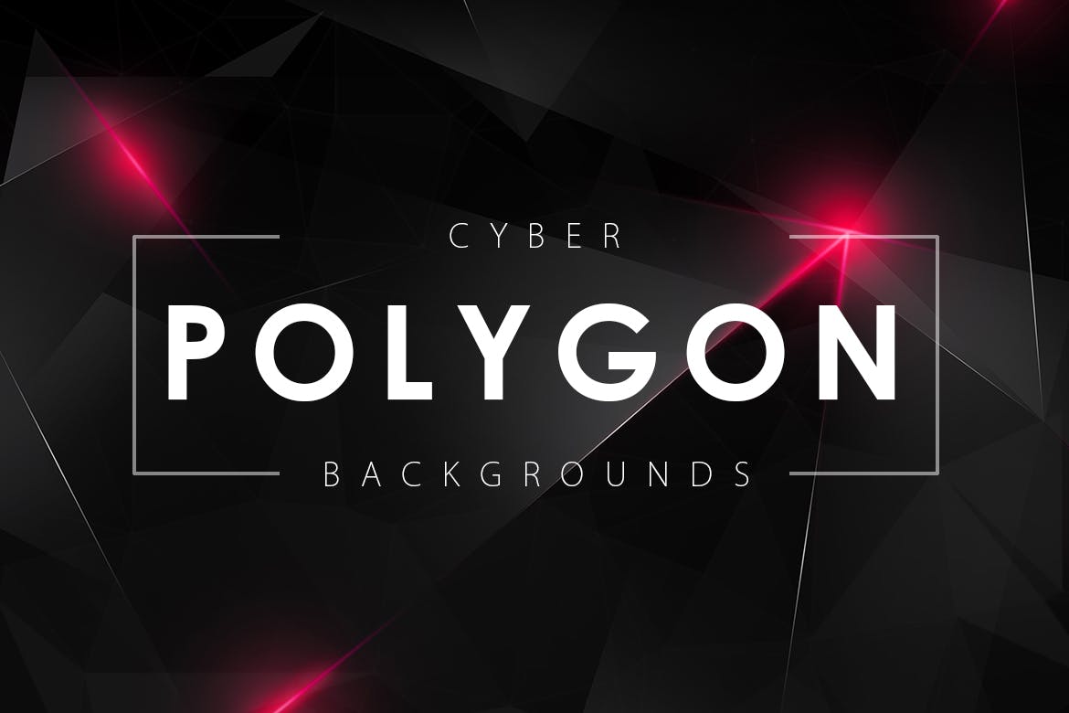Cyber Polygon Backgrounds