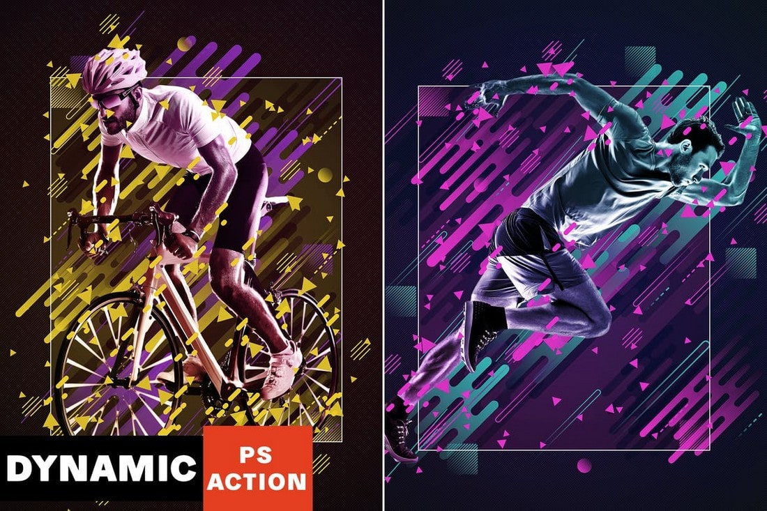Dynamic Photography Effect Photoshop Action