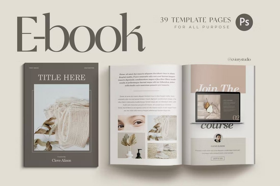 Ebook Template for Bloggers & Coaches