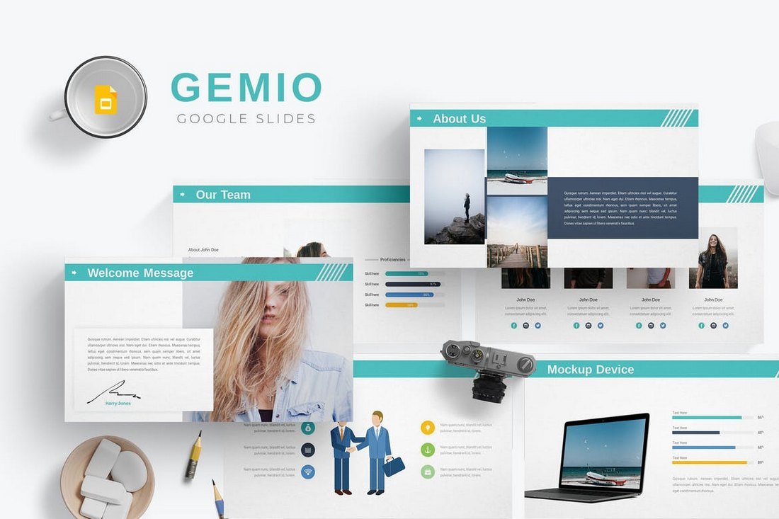 Gemio - Google Slides Template