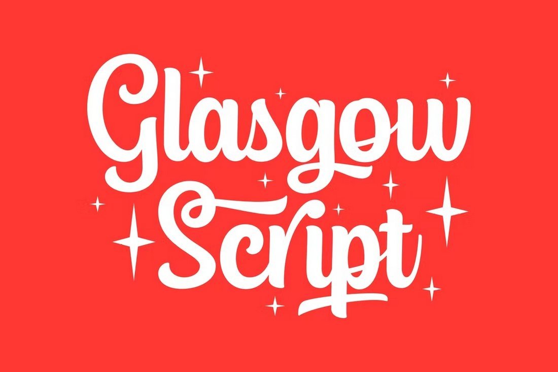 Glasgow Script - Cute Handwriting Font