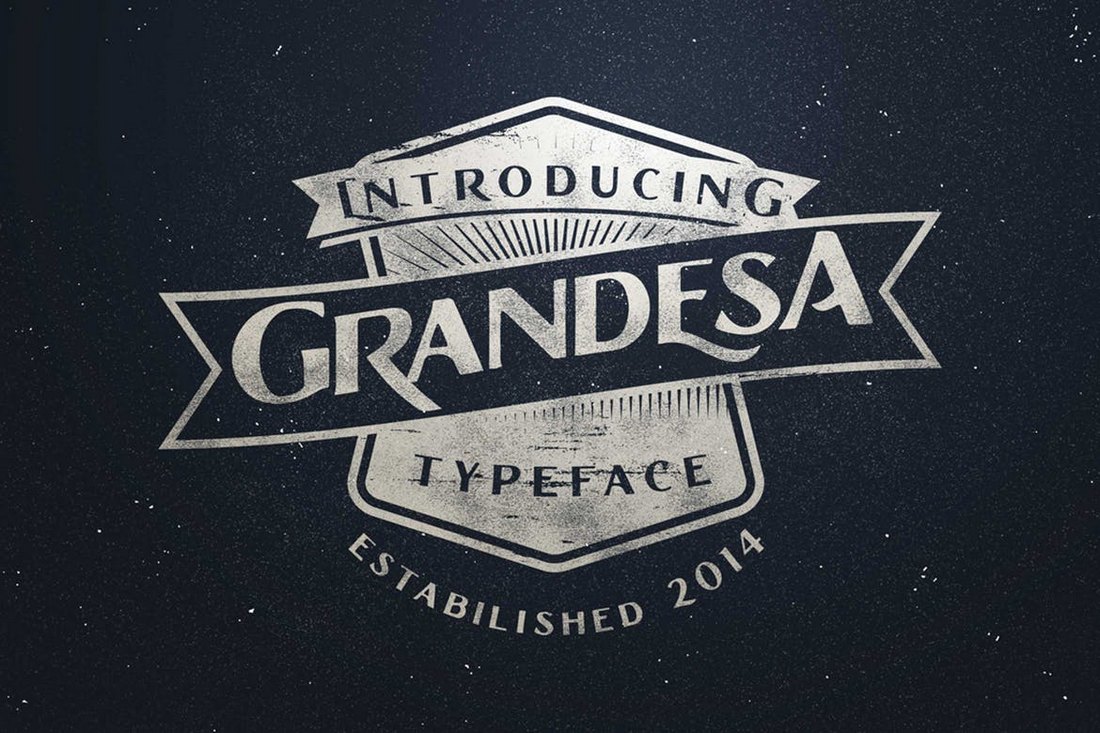 Grandesa - Retro Typeface