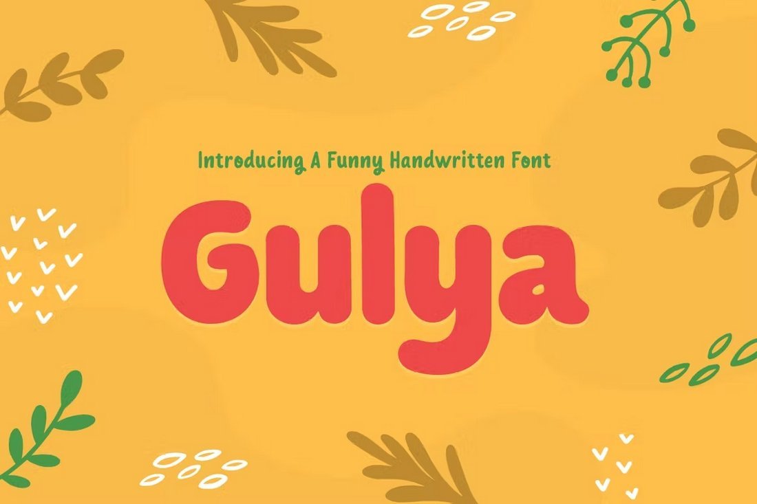 Gulya - Fun Handwriting Kids Font