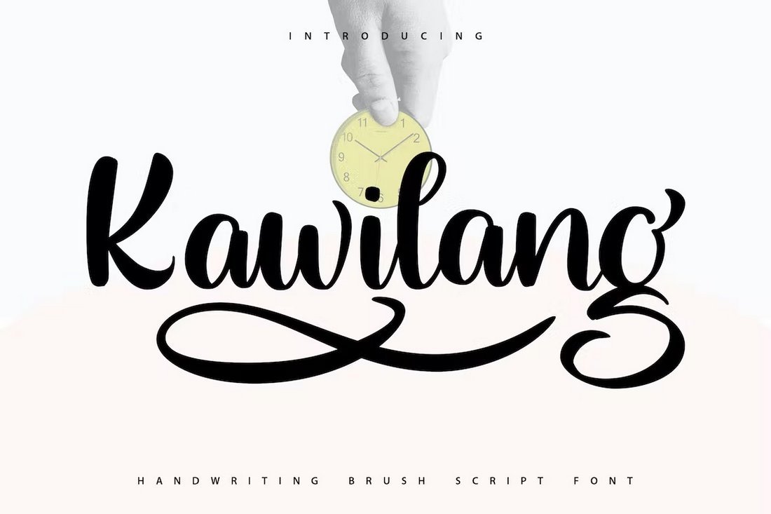Kawilang - Cute Handwriting Brush Font