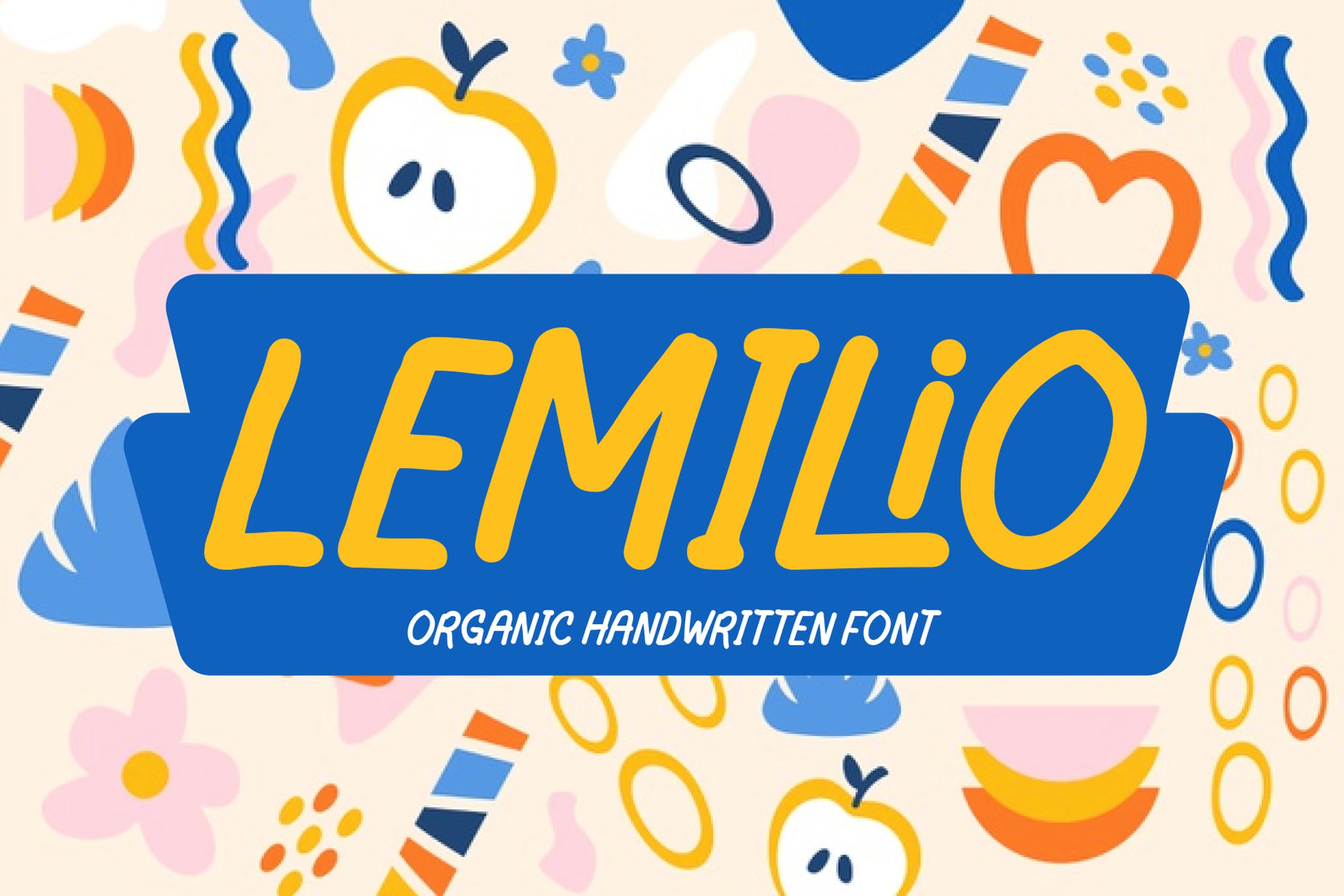 Lemilio - Organic Handwritten Font