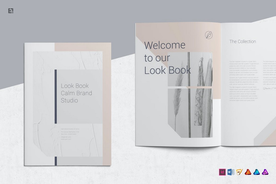 Lookbook Brochure Affinity Designer Template