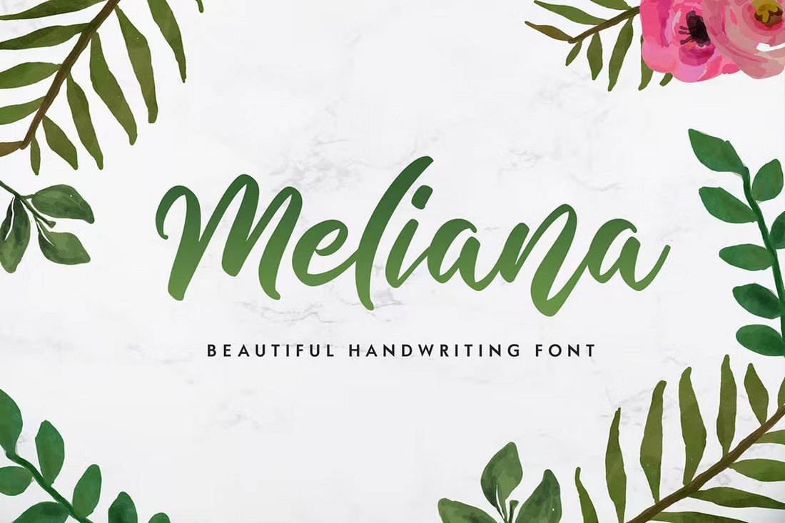 Meliana - Cute Handwriting Script Font