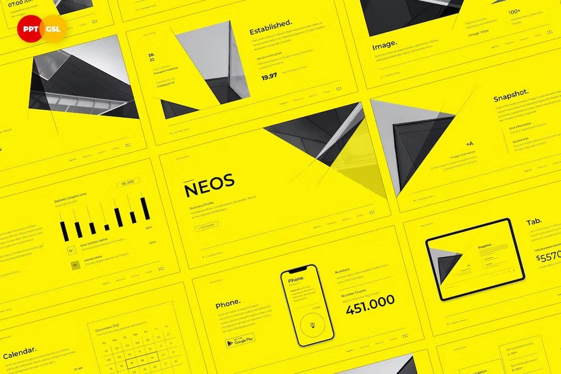 NEOS - Company Profile PowerPoint Template