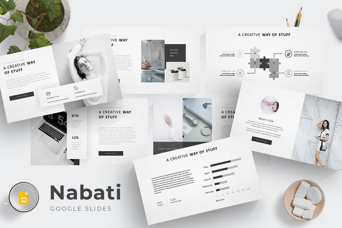 Nabati - Google Slides Template