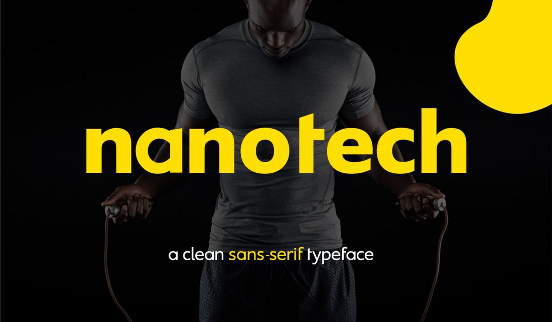 Nanotech - Free Sans-Serif Font