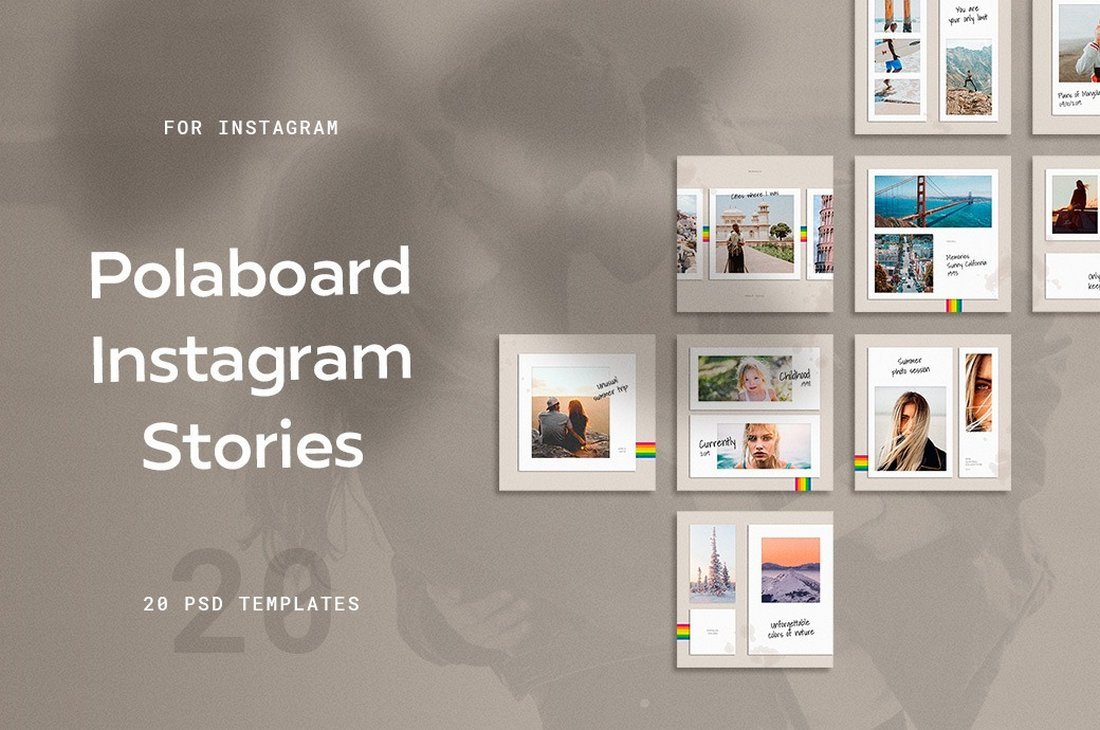 Polaboard - Free Instagram Banner Templates