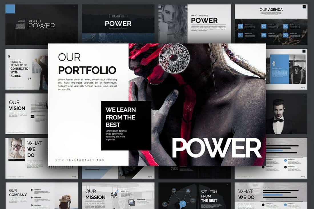 Power - Professional PowerPoint Template