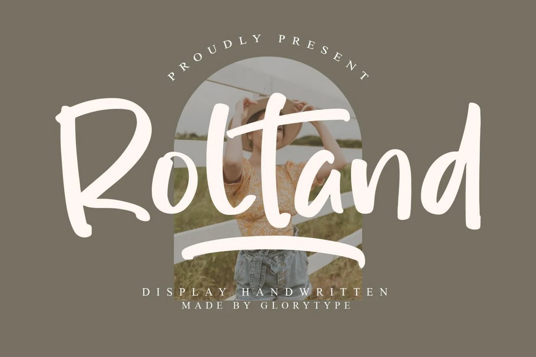 Roltand - Free Cute Handwriting Font
