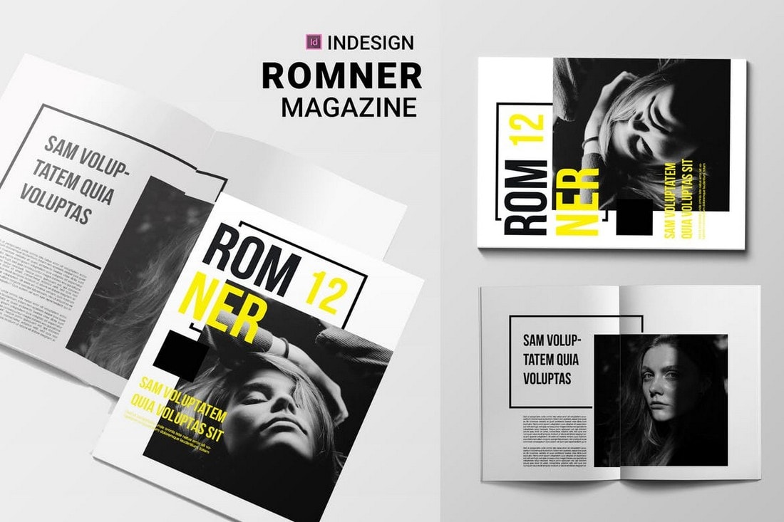 Romner - Modern Magazine InDesign Template