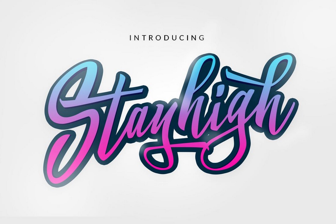Stay High Display Font