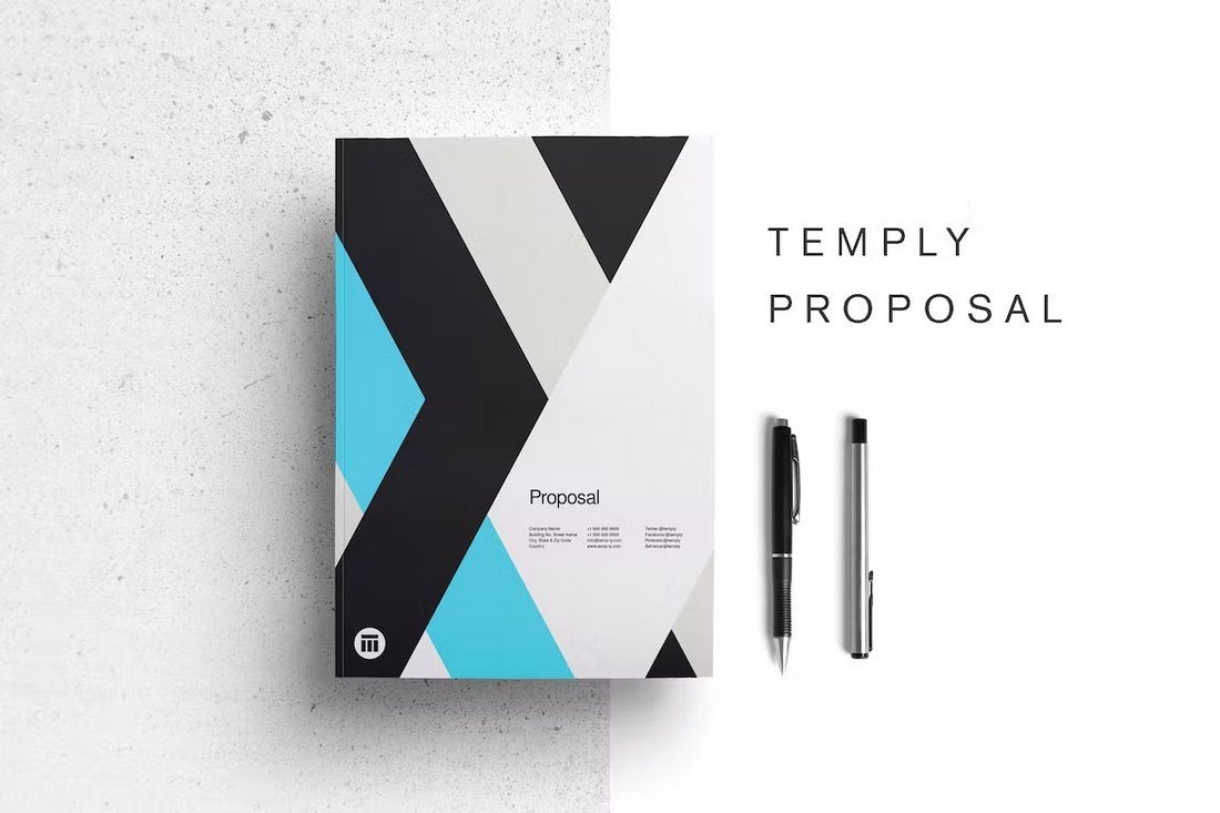 Temply Design Proposal Template for InDesign