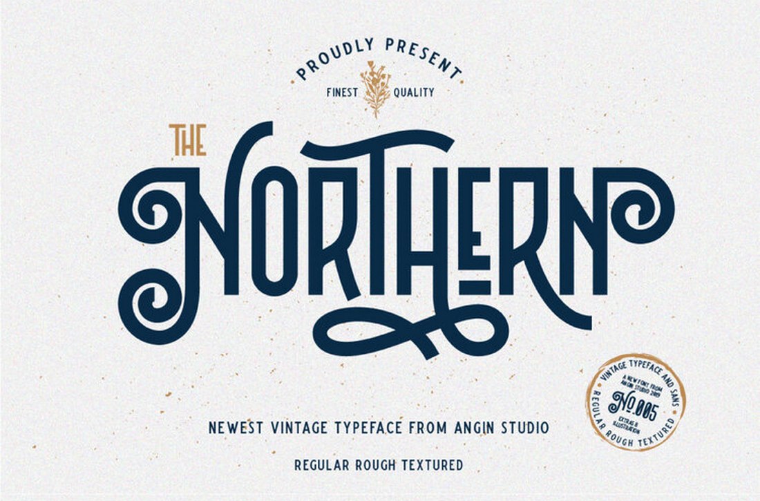 The Northern - Free Decorative Vintage Font