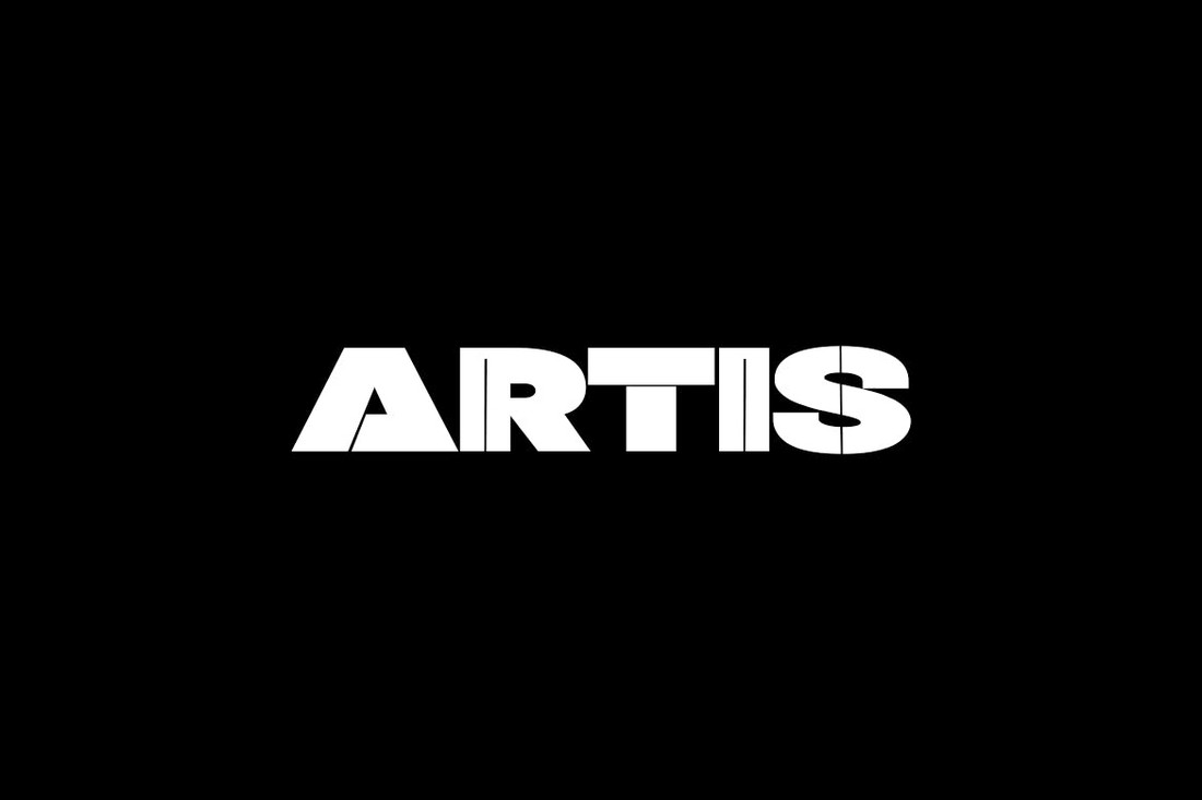 ARTIS - Unique Display Logo Font