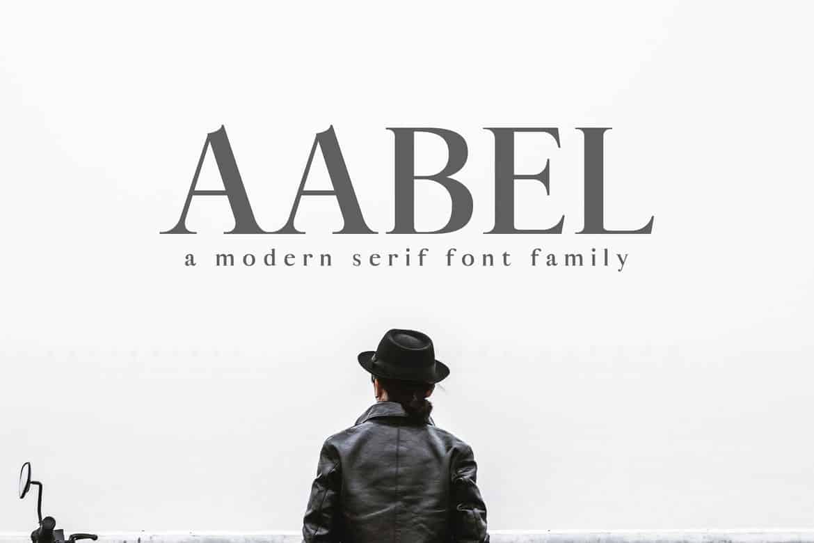 Aable - Modern Serif Logo Font